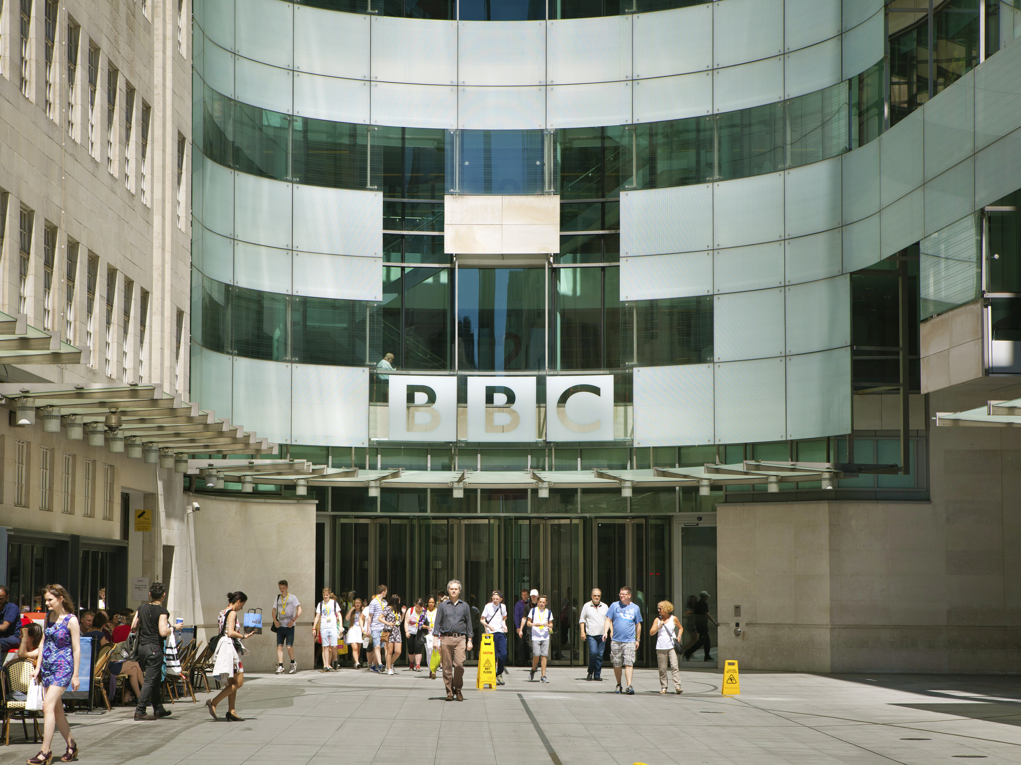 BBC head office London licence fee