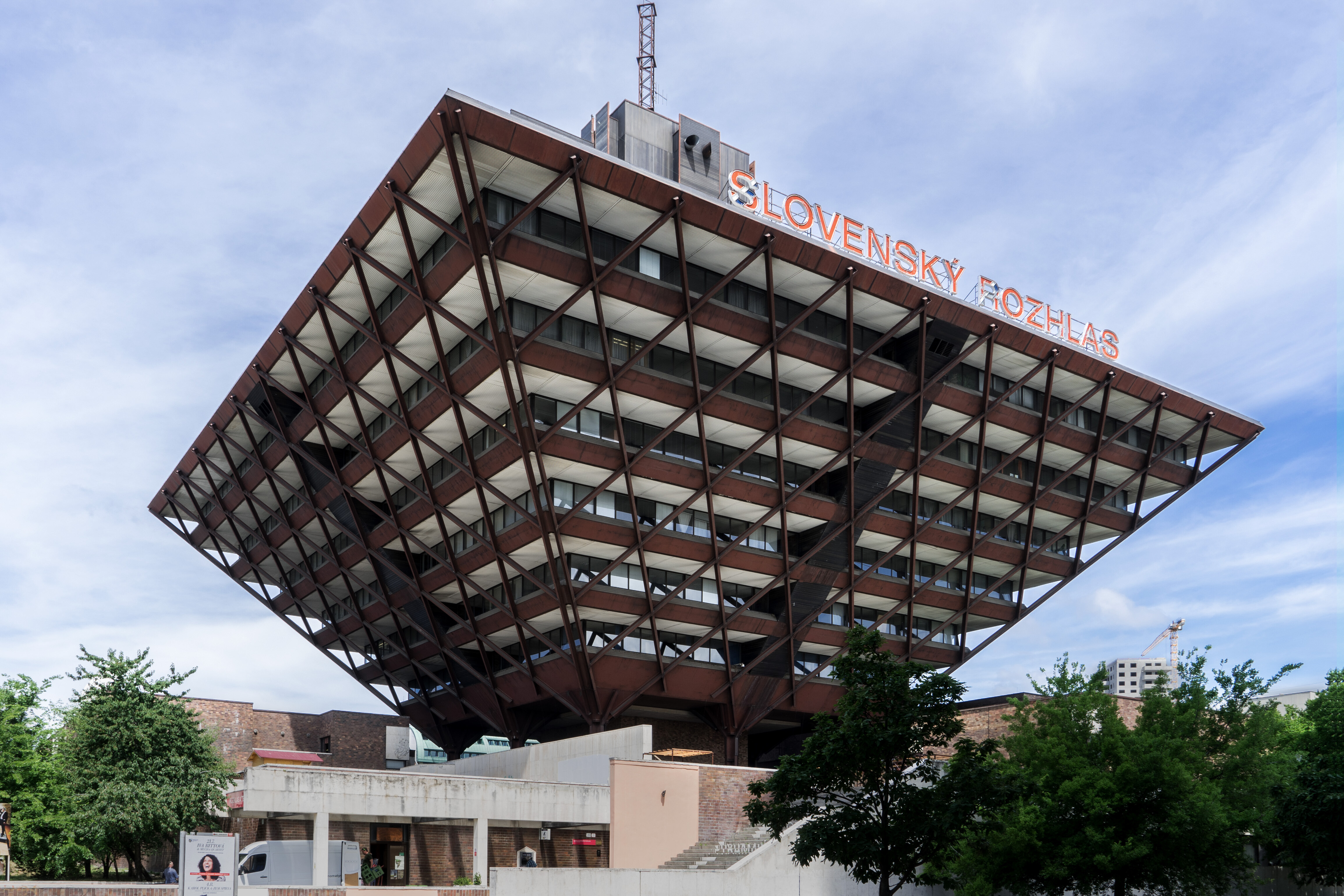 Slovak public broadcaster building