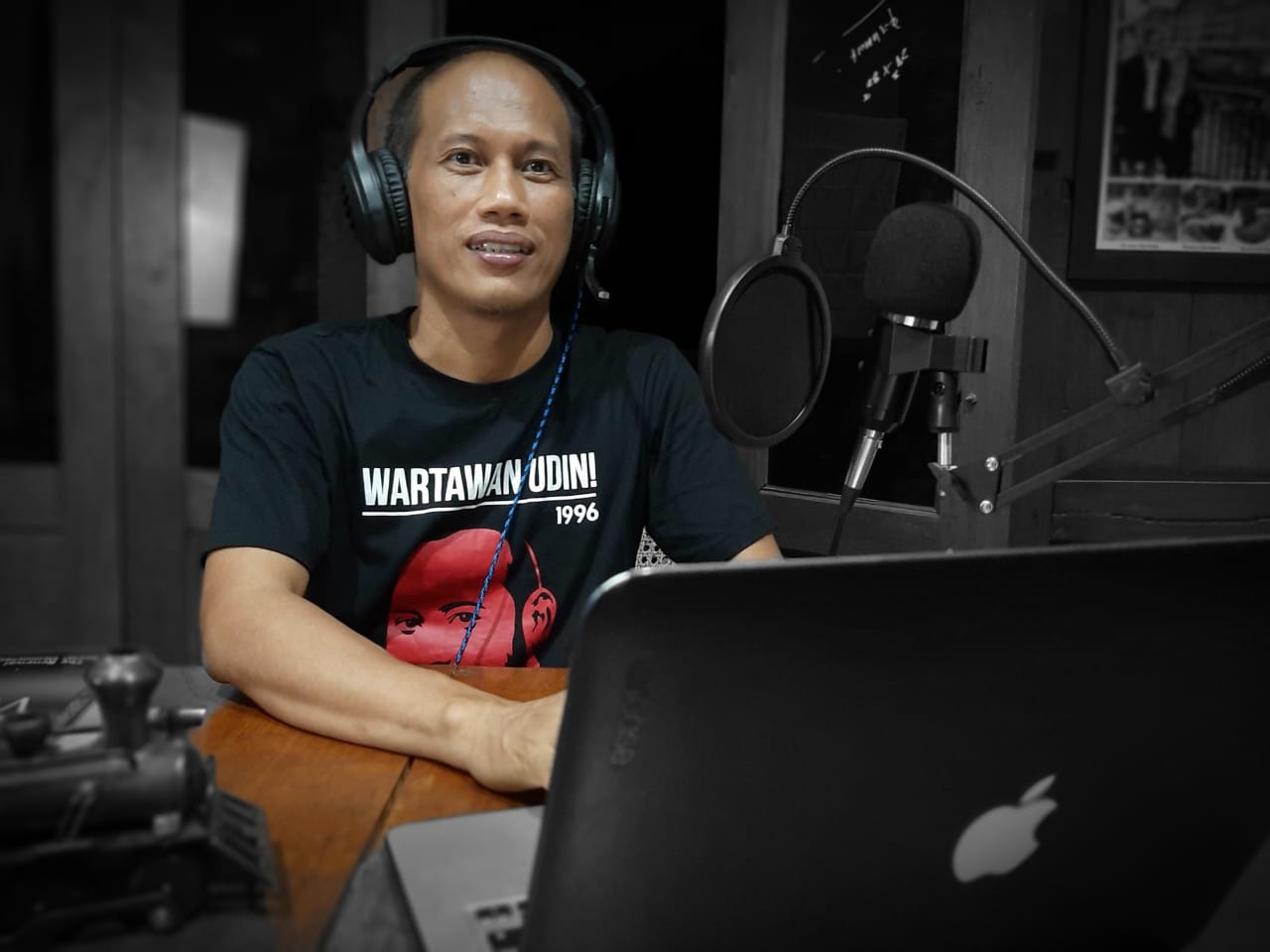 Masduki, lecturer at the Department of Communications, Universitas Islam, Indonesia and former Programme Director of Radio Republik Indonesia (RRI)