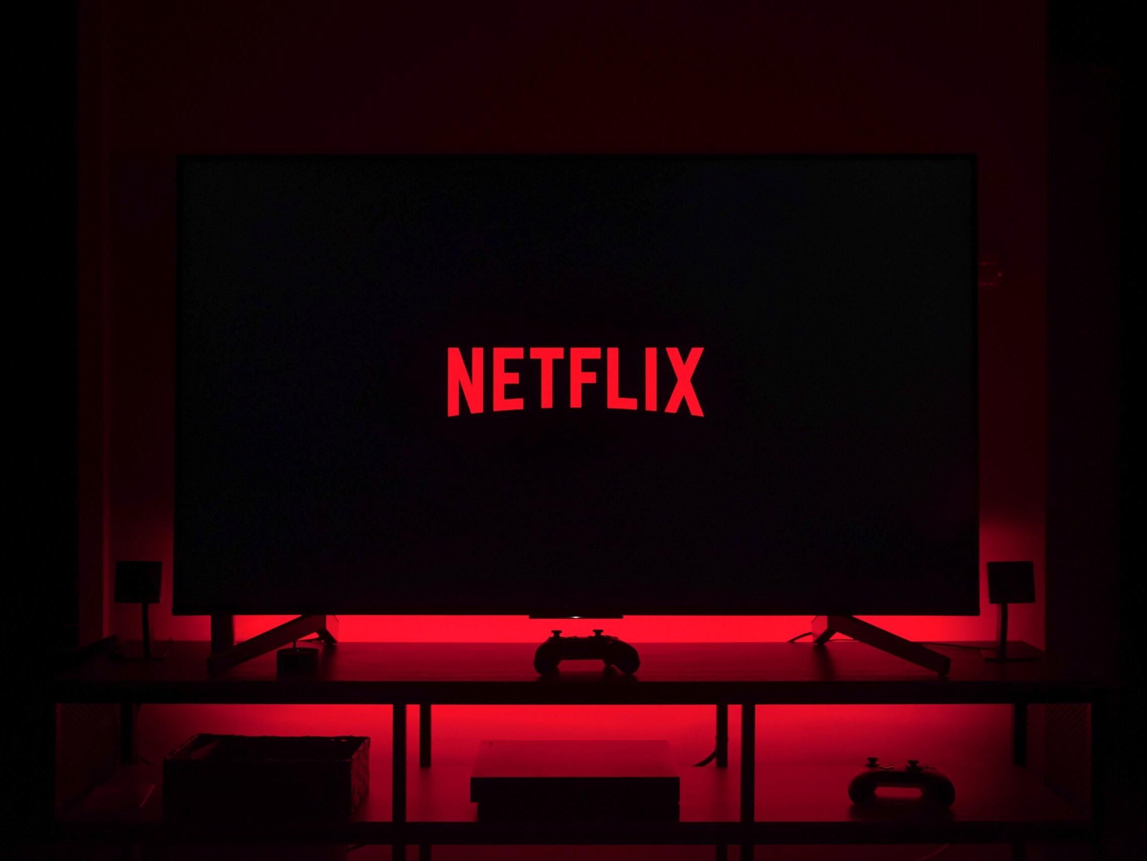 Netflix on a TV