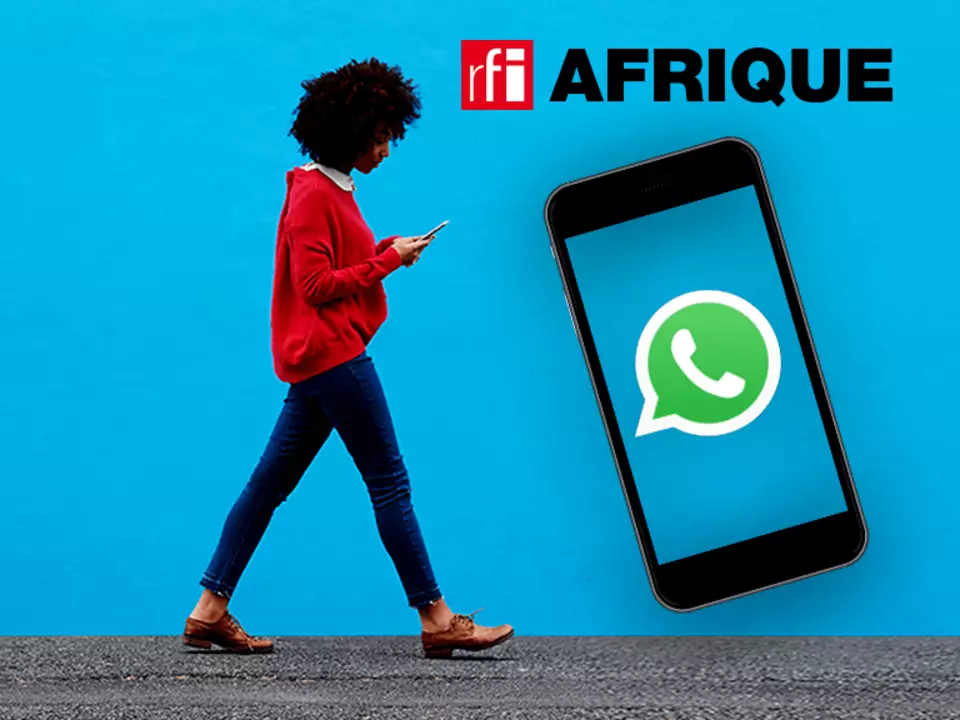RFI Afrique uses messaging application WhatsApp to interact with audiences across Africa. Credit: RFI.