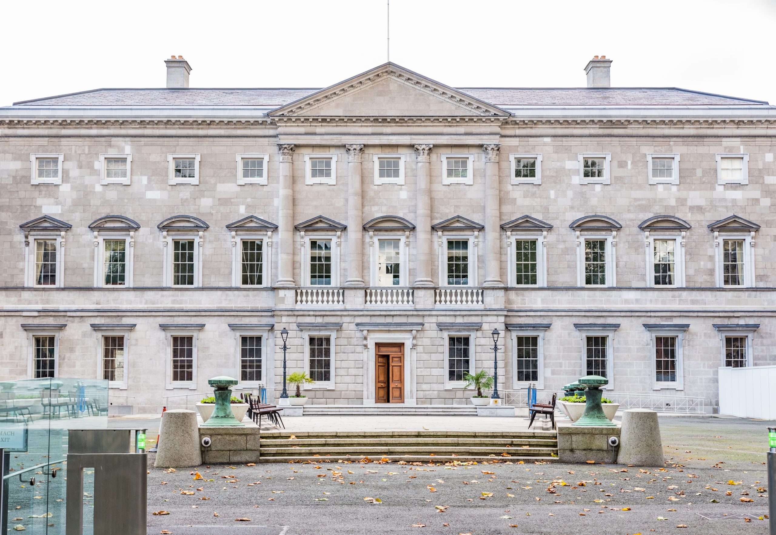 Leinster House, seat of Irish government