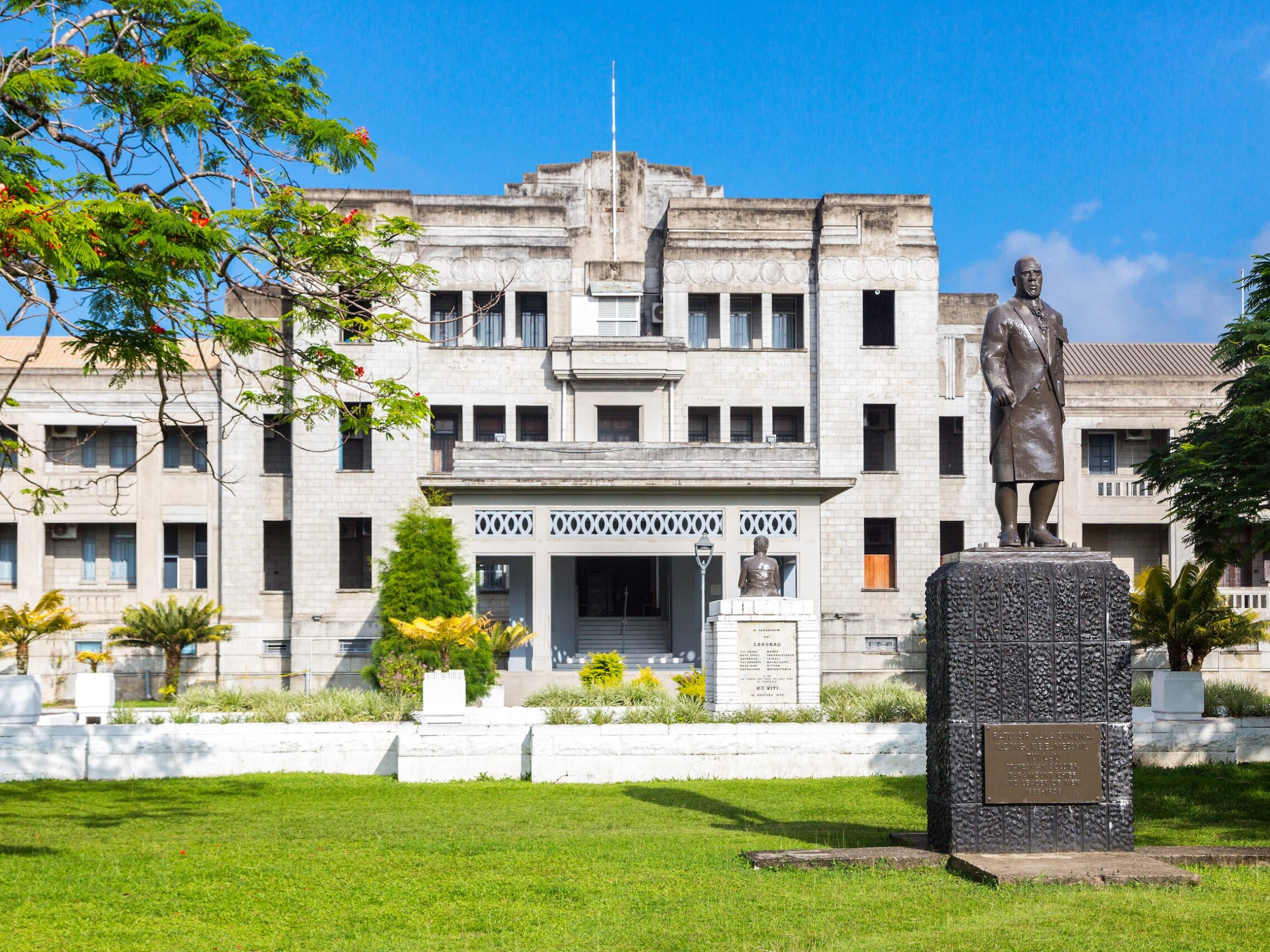 Fiji government buildings.